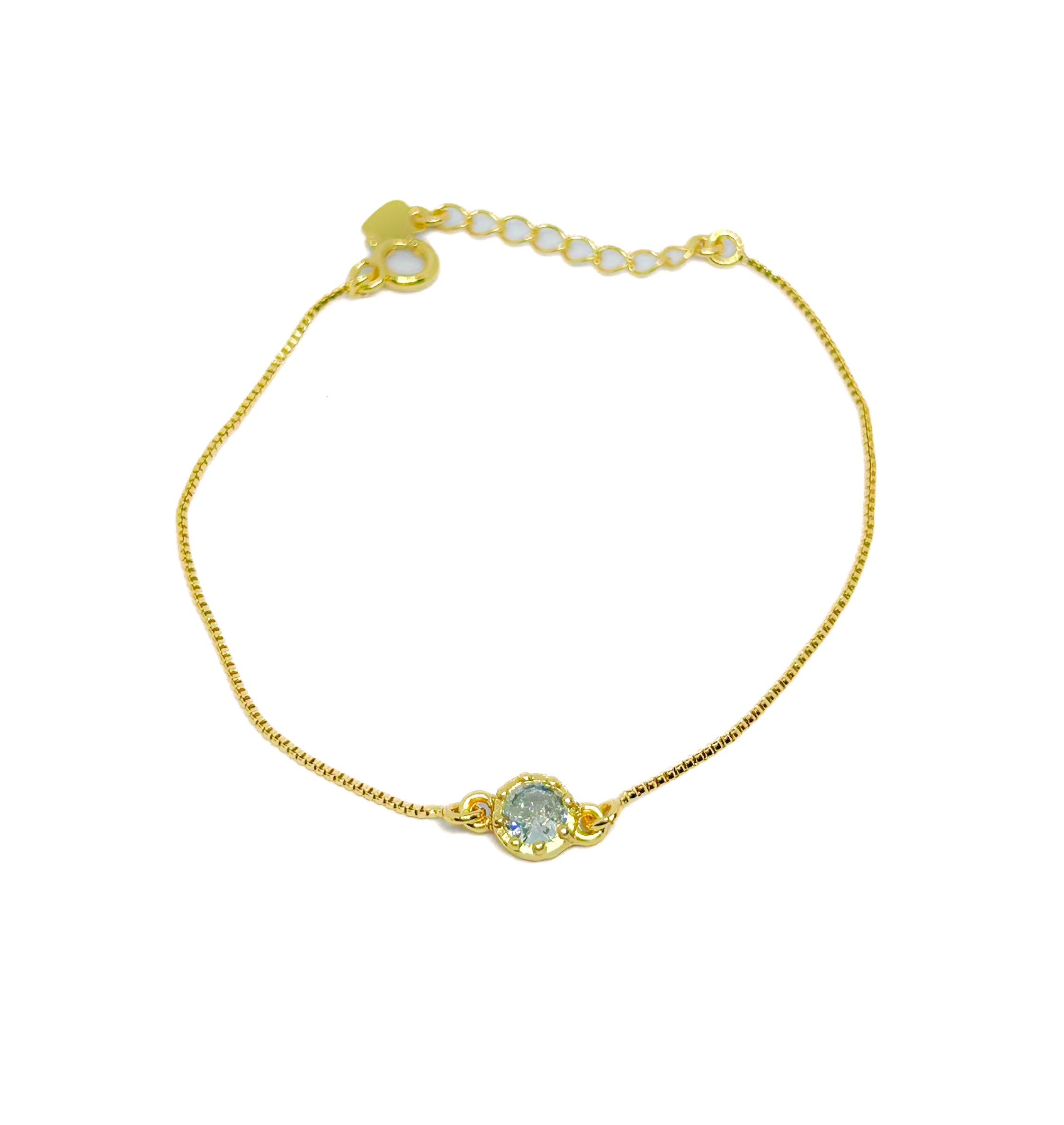 Pulseira Ponto de Luz Banhada a Ouro 18k - Vittani