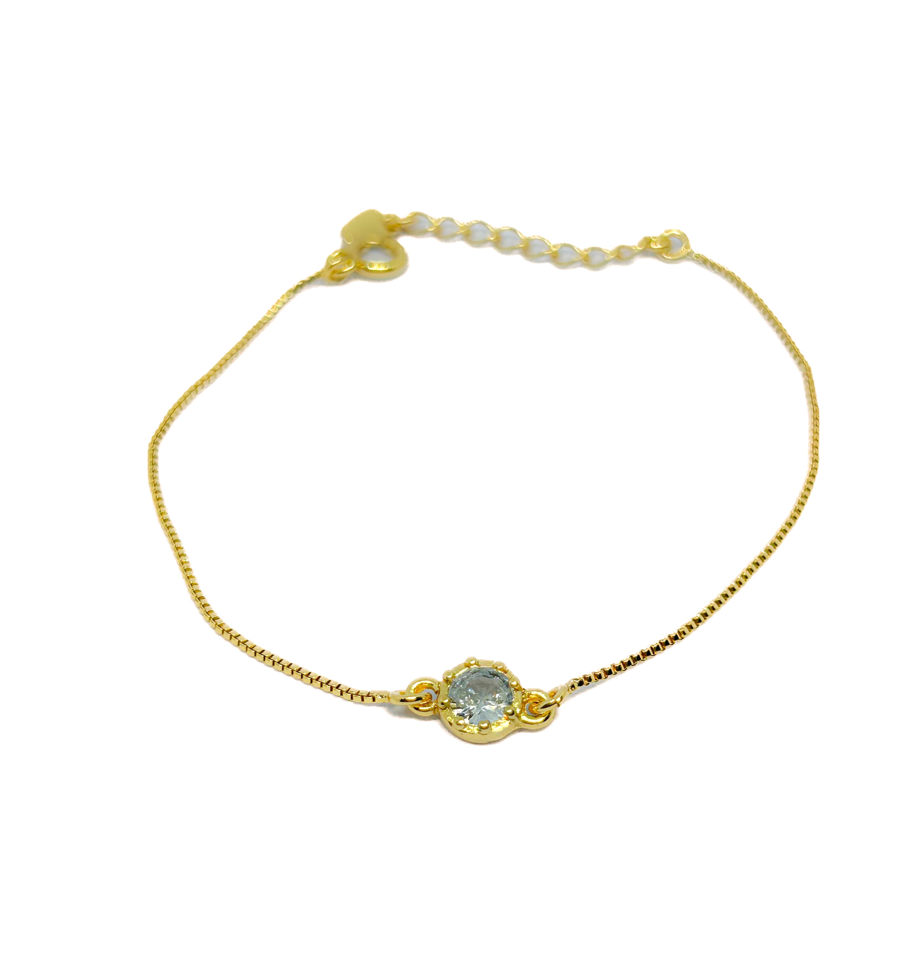 Pulseira Ponto de Luz Banhada a Ouro 18k - Vittani