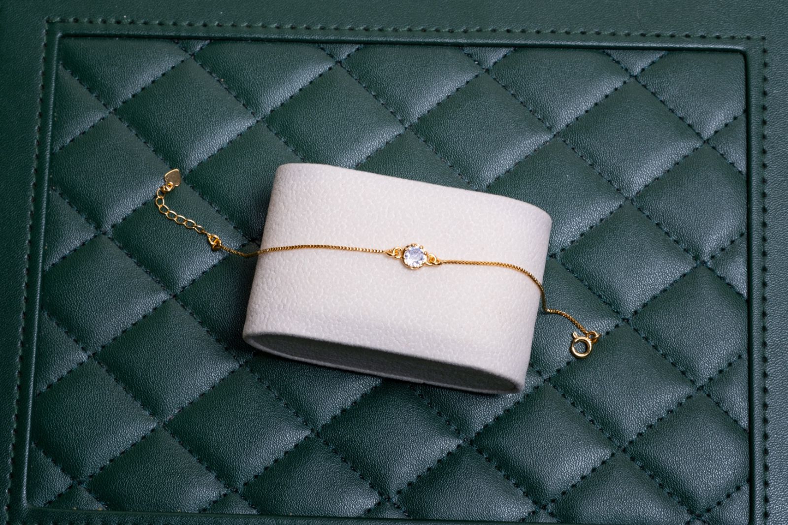 Pulseira Ponto de Luz Banhada a Ouro 18k - Vittani