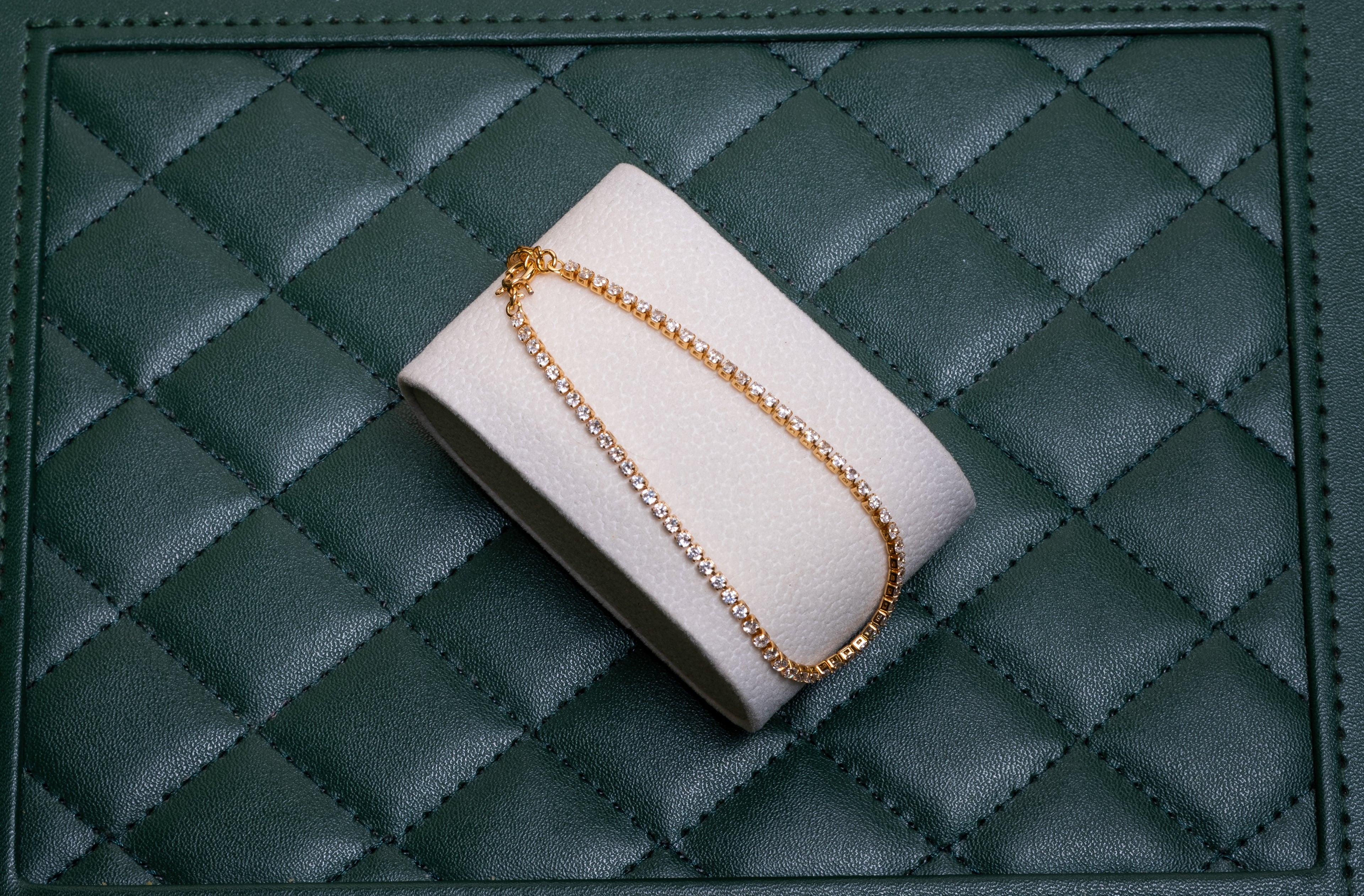 Pulseira Riviera Banhada a Ouro 18k